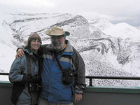Bob & Lynda, above Jasper