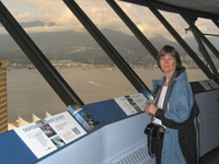 Lynda, Vancouver Lookout tower